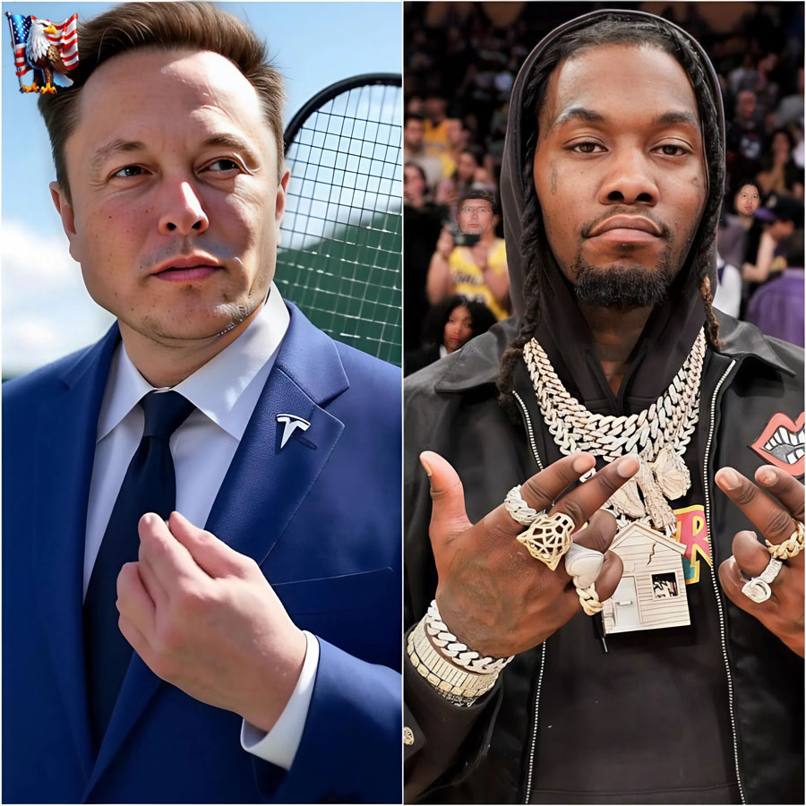 LATEST NEWS: Elon Musk has left the US speechless with his offer to add $50 million to OFFSET’s Grammy Award and a new song nomination if he wins his lawsuit against Stefon Diggs while publicly endorsing Tesla.